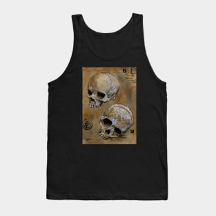 Twin skull study Tank Top